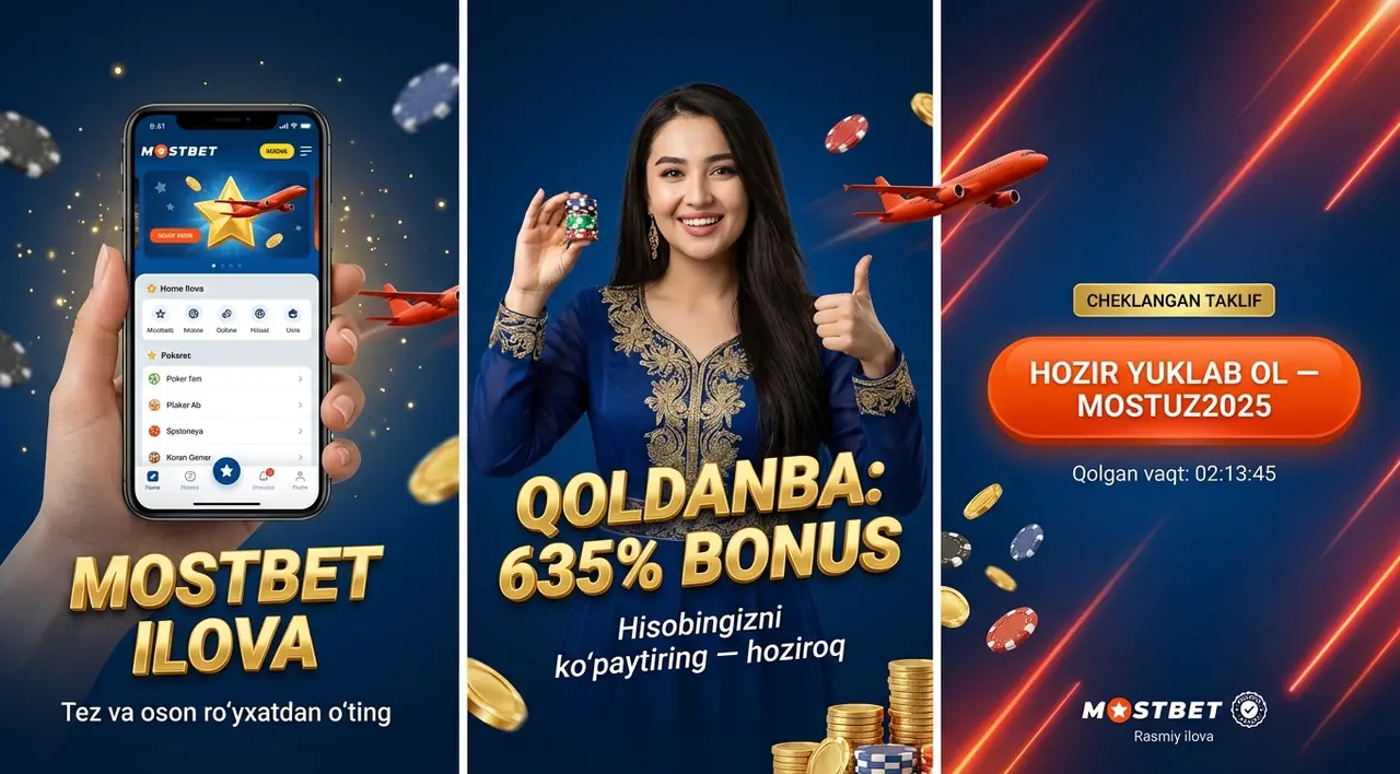 Mostbet Qoldanba – Rasmiy Ilovani Yuklab Olish